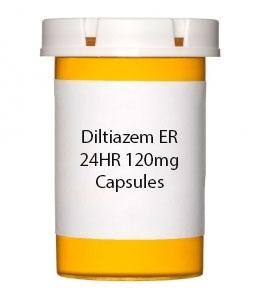 Diltiazem ER 24HR 120mg Capsules