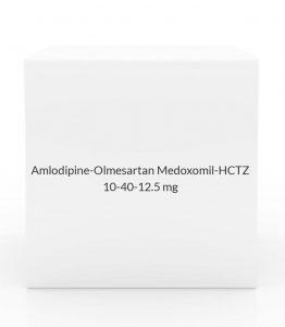 Amlodipine-Olmesartan Medoxomil-HCTZ 10-40-12.5mg Tablets