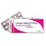 Angiotensin (Lisinopril) 20 mg - 30-comprimes