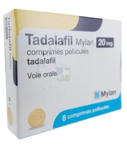 Tadalafil Mylan Générique 20 mg